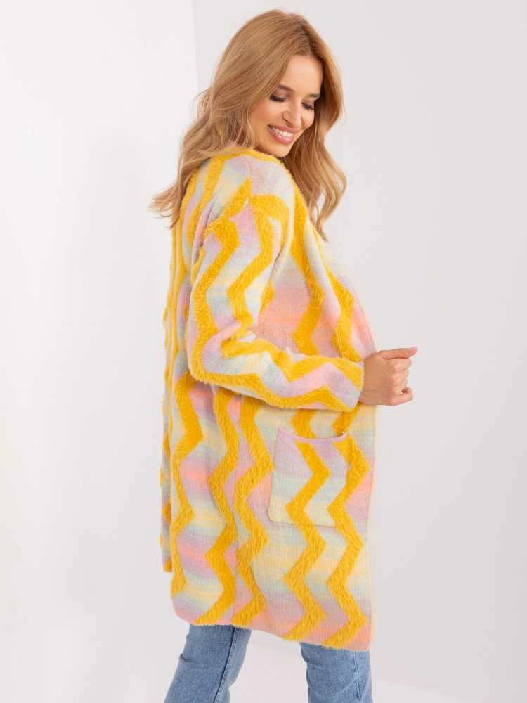 Wool Fashion Italia Megztinis-AT-SW-234701.34-geltonas