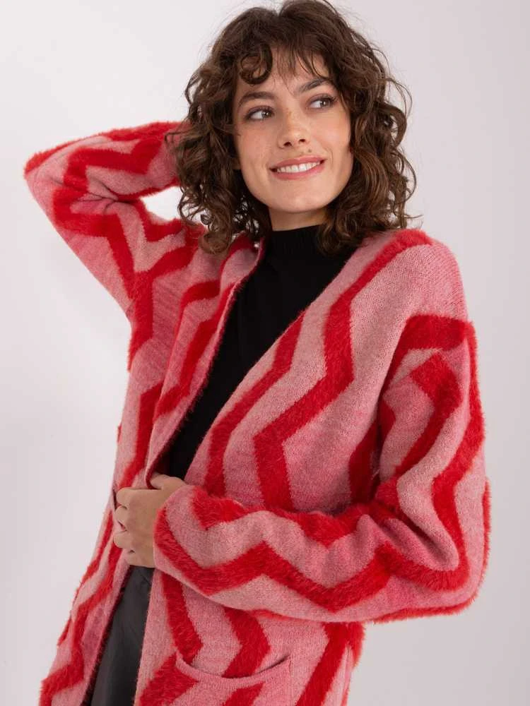 Wool Fashion Italia Megztinis-AT-SW-234701.34-raudonas