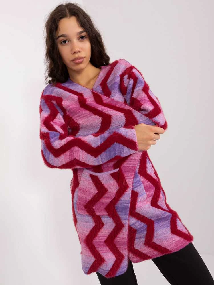 Wool Fashion Italia Megztinis-AT-SW-234701.34-rožinis