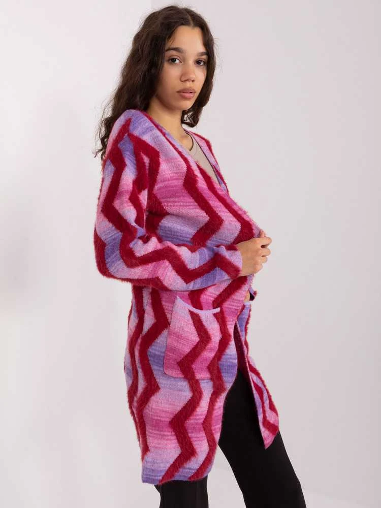 Wool Fashion Italia Megztinis-AT-SW-234701.34-rožinis