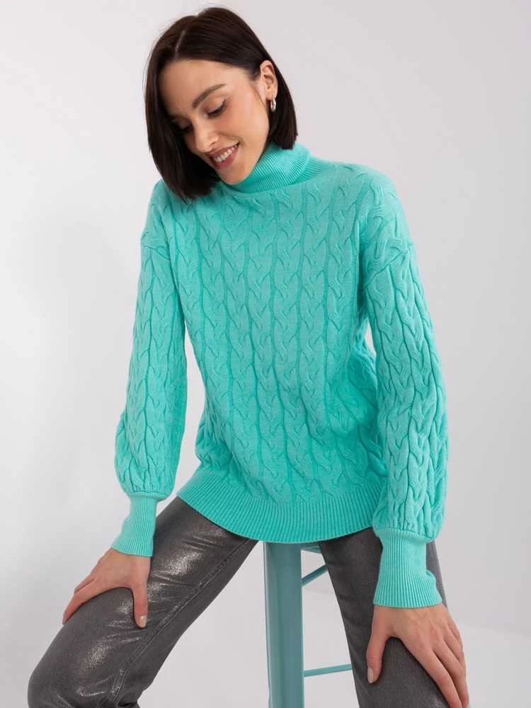 Wool Fashion Italia Megztinis-AT-SW-2348.88-mint