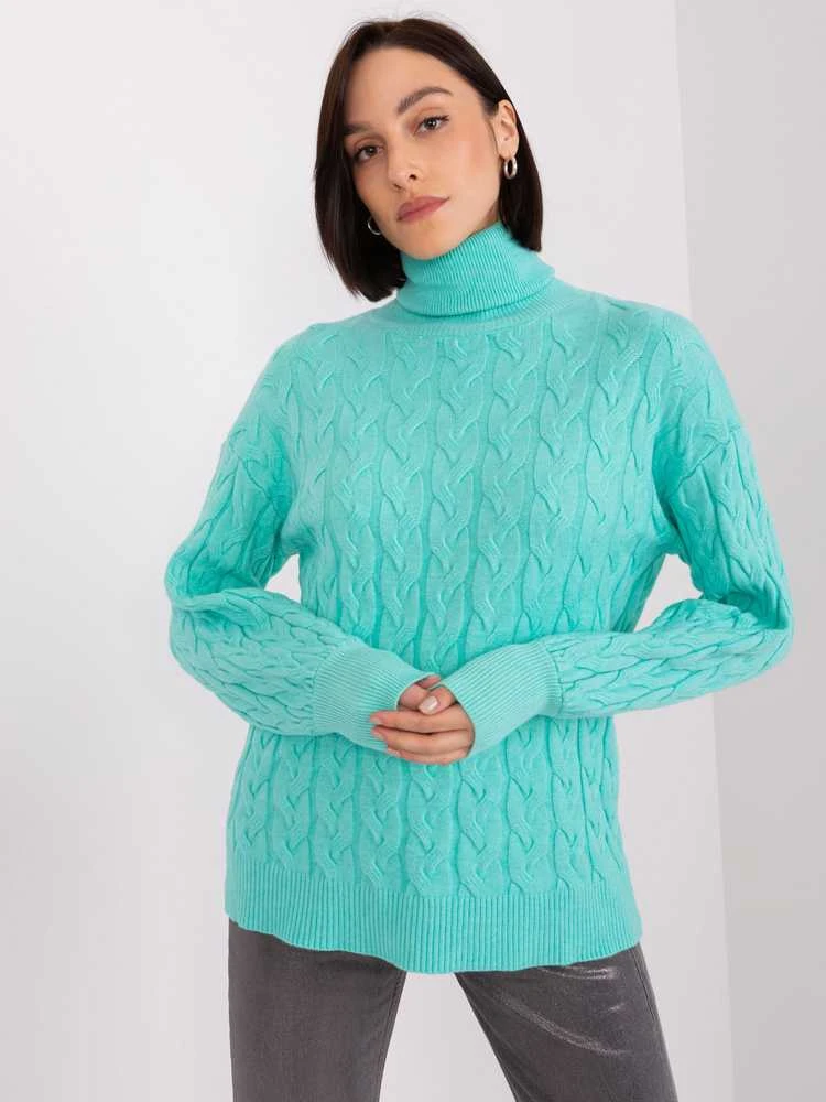 Wool Fashion Italia Megztinis-AT-SW-2348.88-mint