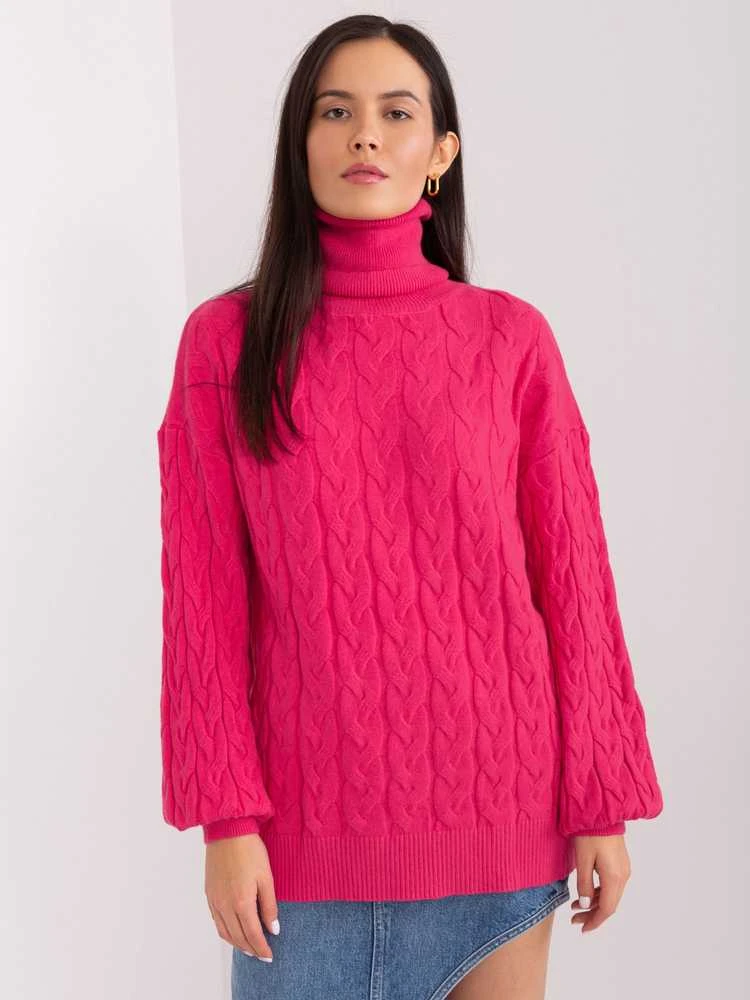 Wool Fashion Italia Megztinis-AT-SW-2348.93-fuksija