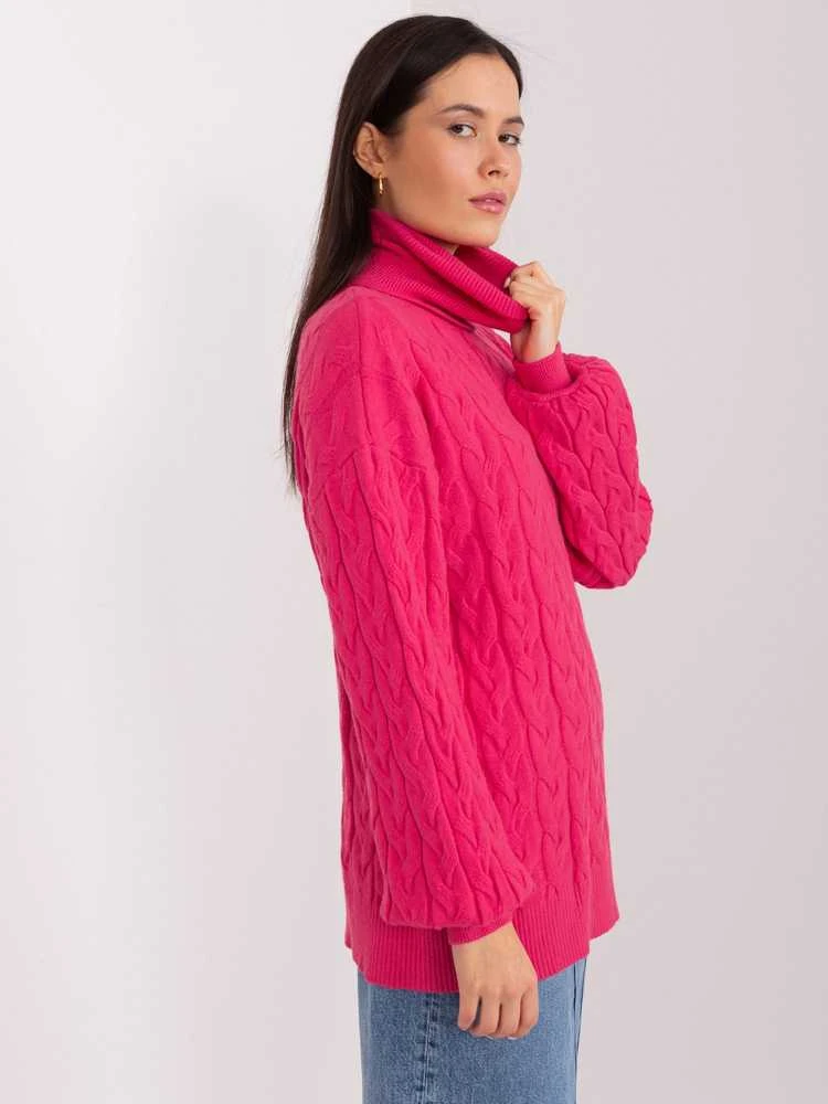 Wool Fashion Italia Megztinis-AT-SW-2348.93-fuksija