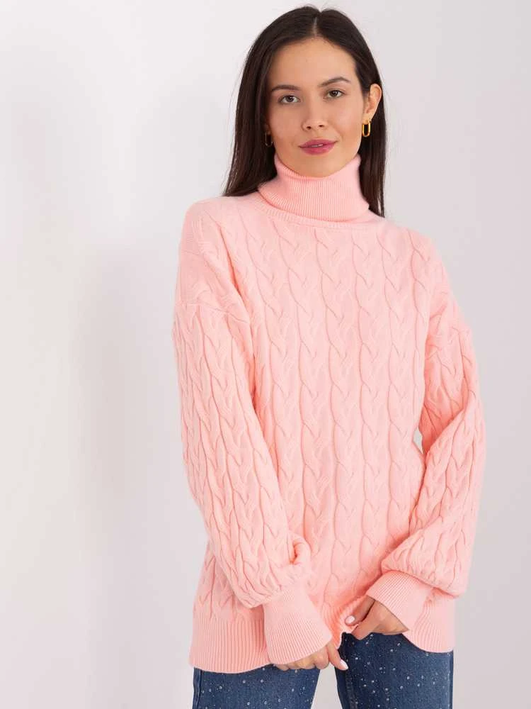 Wool Fashion Italia Megztinis-AT-SW-2348.95-persikas