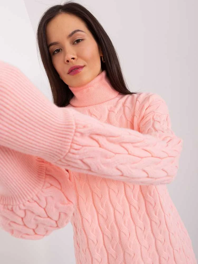 Wool Fashion Italia Megztinis-AT-SW-2348.95-persikas