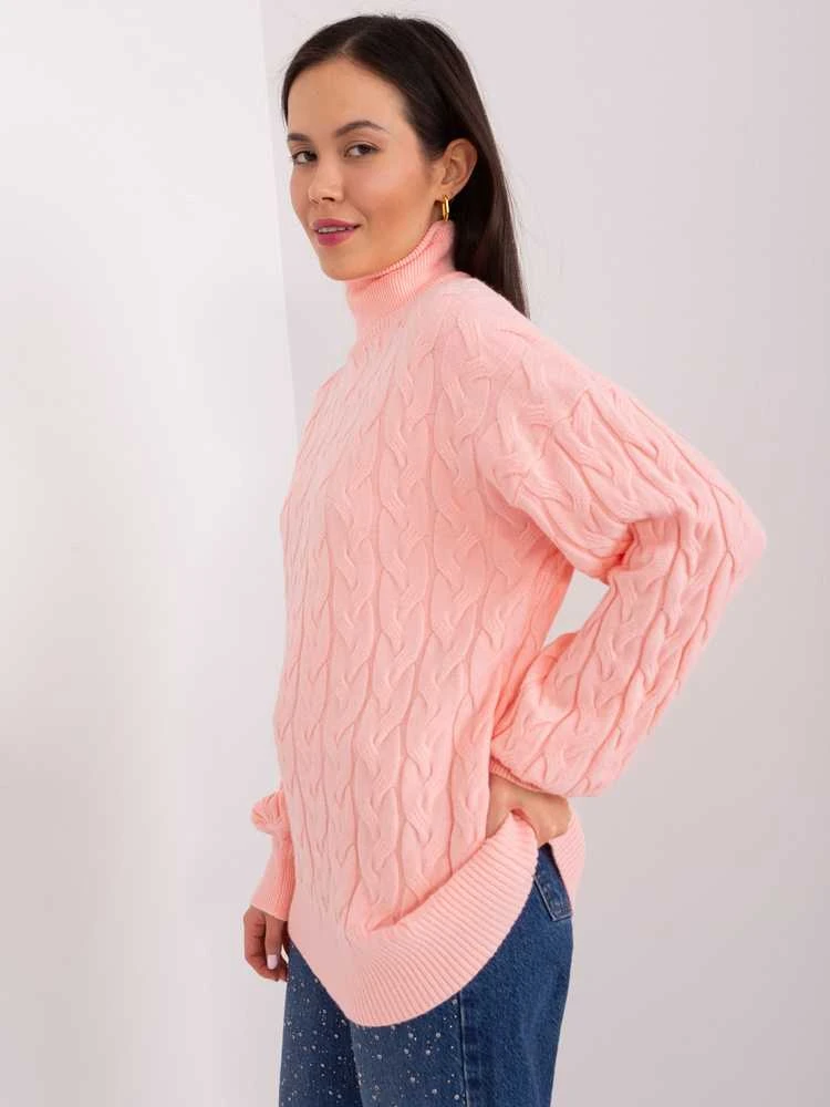 Wool Fashion Italia Megztinis-AT-SW-2348.95-persikas