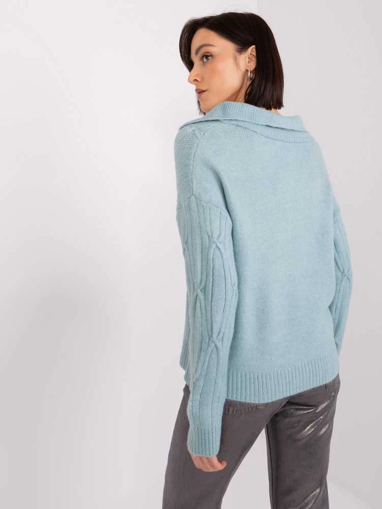 Wool Fashion Italia Megztinis-AT-SW-2349-2,96-mint