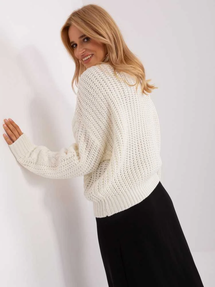 Wool Fashion Italia Megztinis-AT-SW-2350.91P-ekru