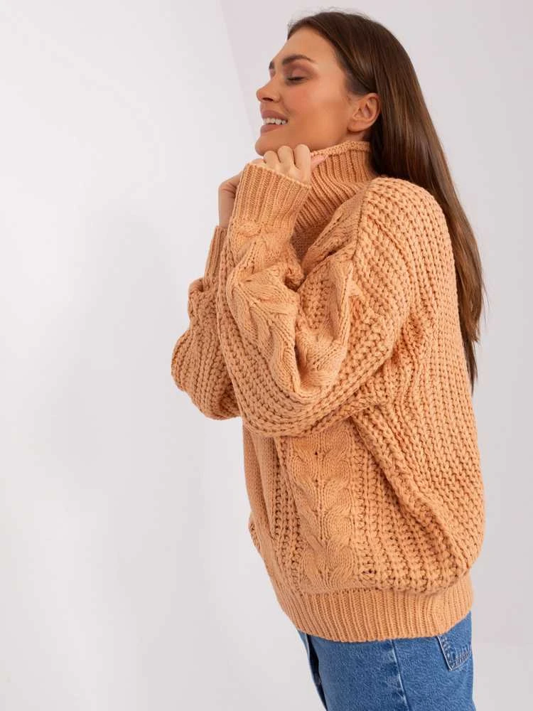 Wool Fashion Italia Megztinis-AT-SW-2350.91P-persikas