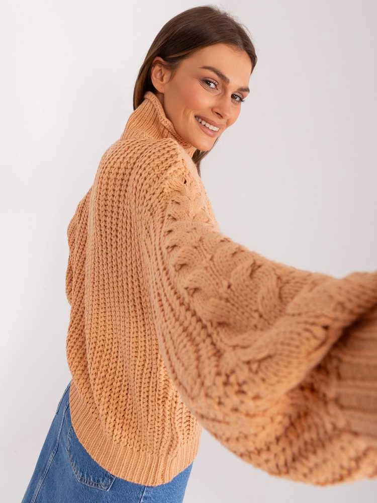 Wool Fashion Italia Megztinis-AT-SW-2350.91P-persikas