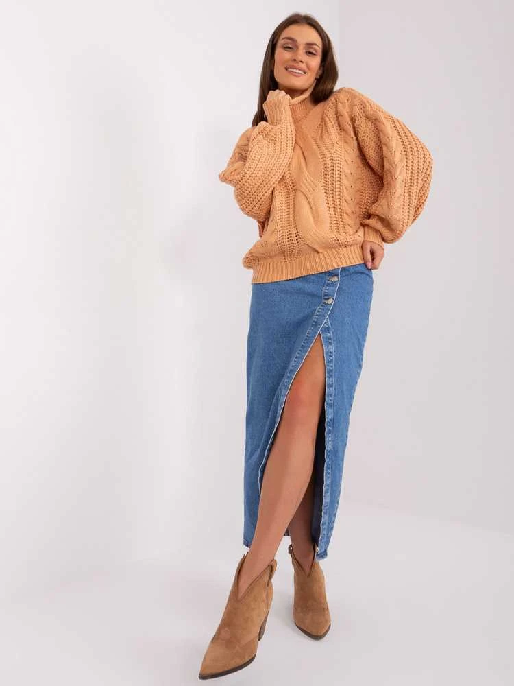 Wool Fashion Italia Megztinis-AT-SW-2350.91P-persikas