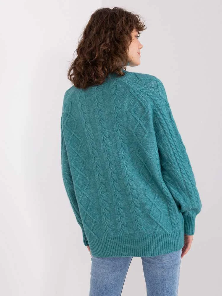 Wool Fashion Italia Megztinis-AT-SW-2355-2.12P-turkis