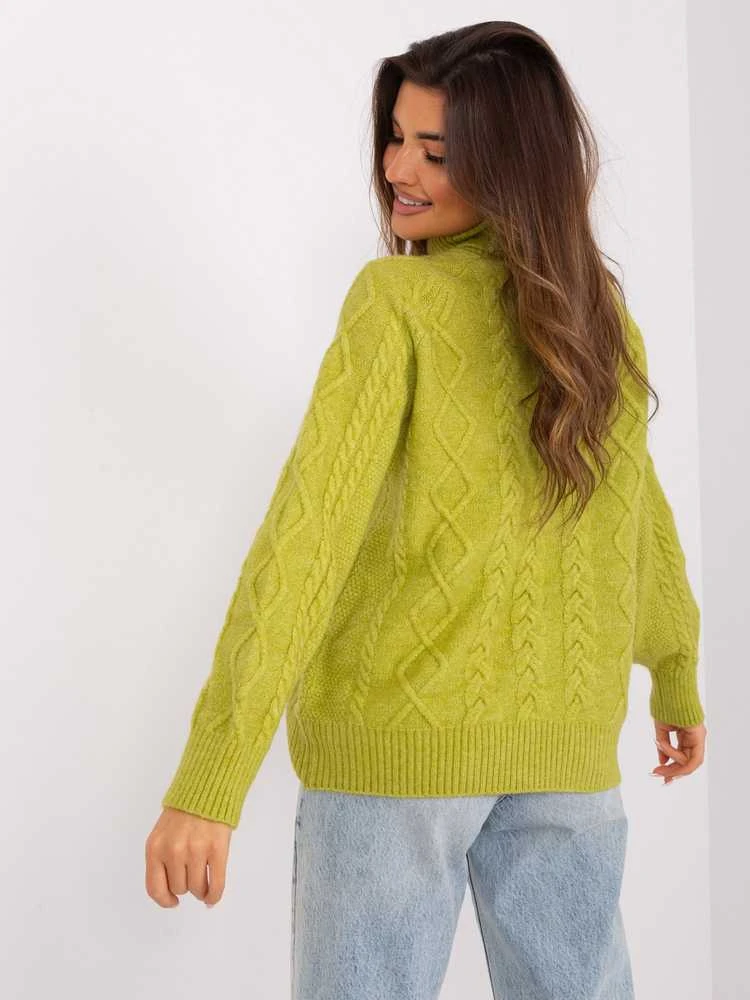 Wool Fashion Italia Megztinis-AT-SW-2355-2.30X-olive
