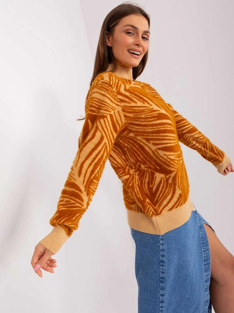 Wool Fashion Italia Megztinis-AT-SW-2357.96-camel