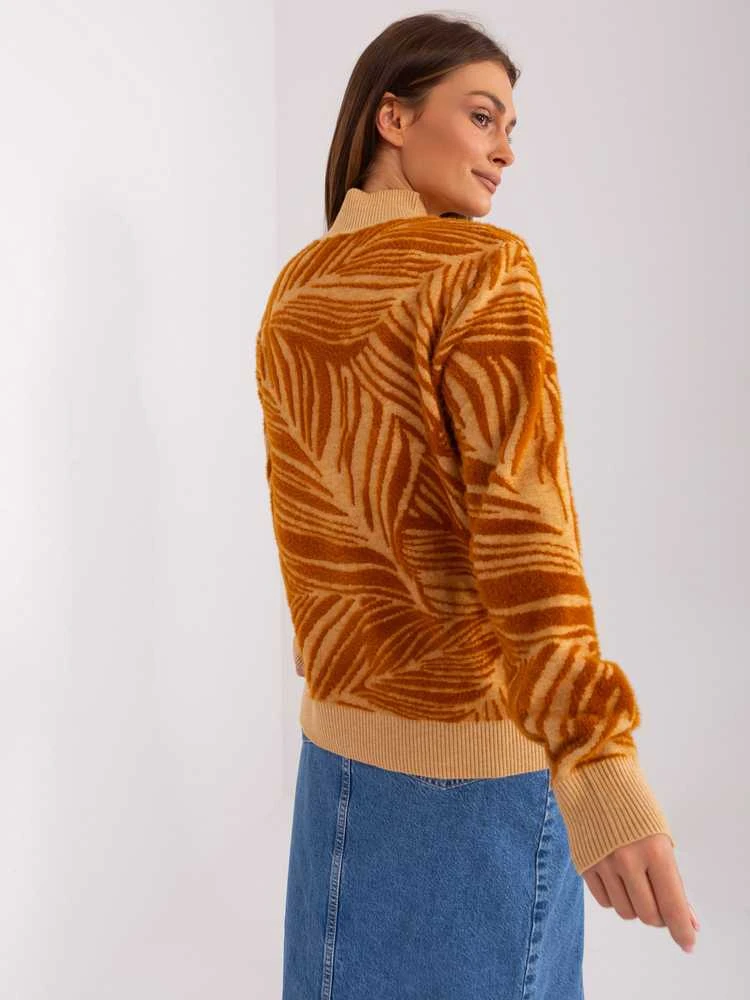 Wool Fashion Italia Megztinis-AT-SW-2357.96-camel