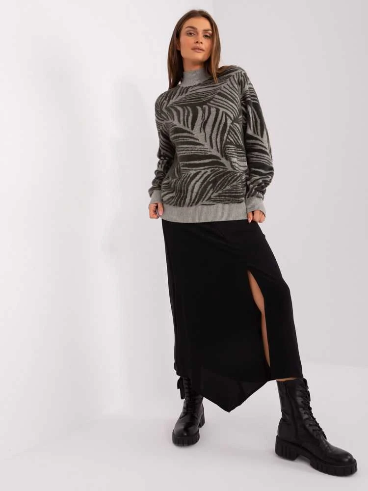 Wool Fashion Italia Megztinis-AT-SW-2357.96-khaki