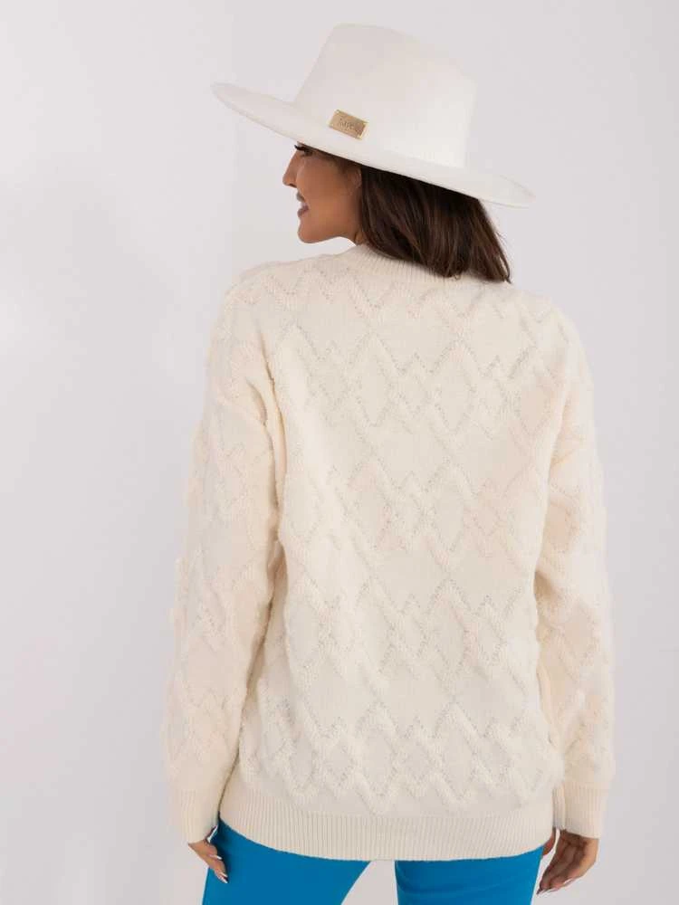 Wool Fashion Italia Megztinis-AT-SW-2361.61-ekru