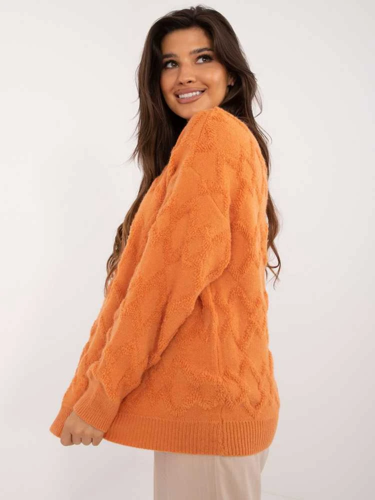 Wool Fashion Italia Megztinis-AT-SW-2361.61-oranžinė