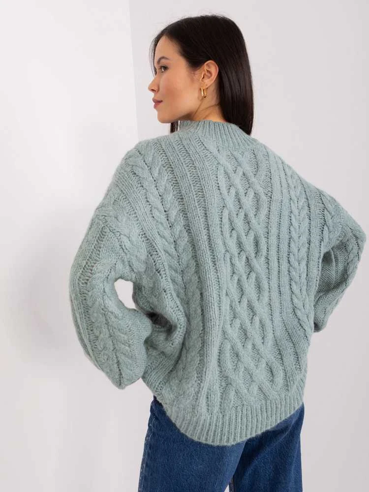 Wool Fashion Italia Megztinis-AT-SW-2363-2.04P-mint