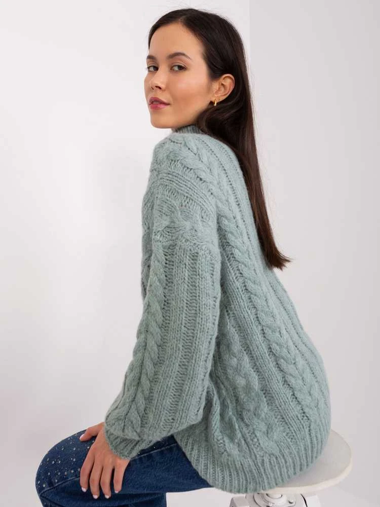 Wool Fashion Italia Megztinis-AT-SW-2363-2.04P-mint