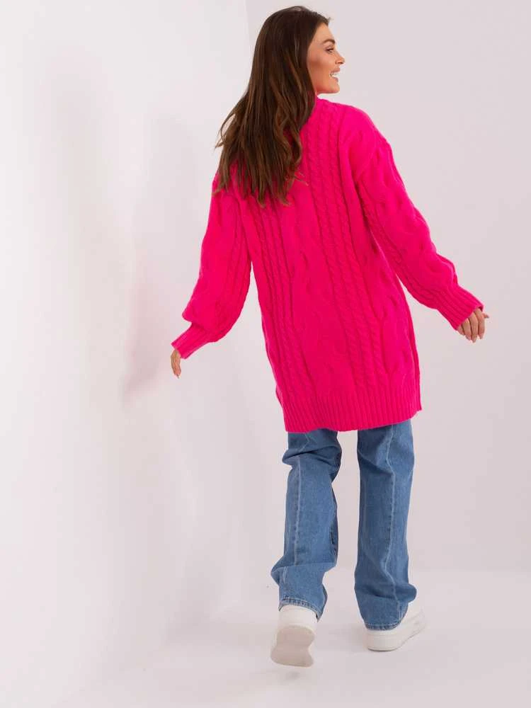 Wool Fashion Italia Megztinis-AT-SW-2367-1.35P-fluo rožinis