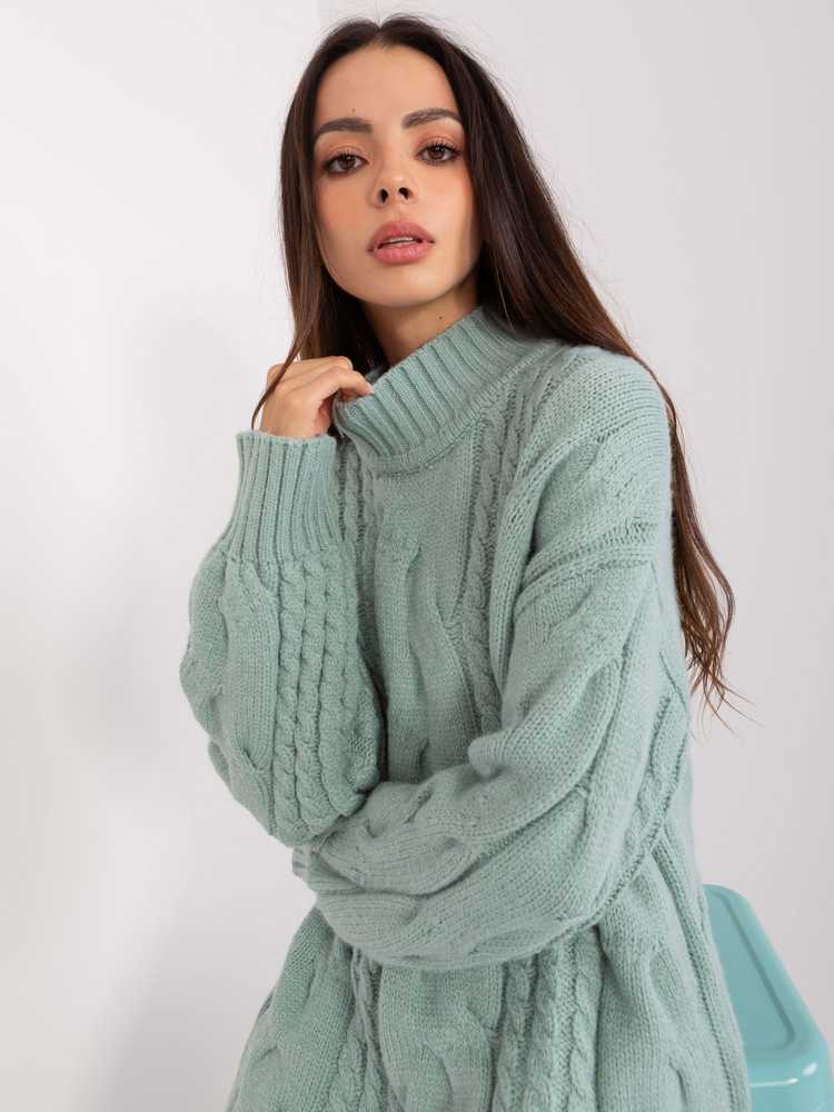 Wool Fashion Italia Megztinis-AT-SW-2367-1.35P-mint