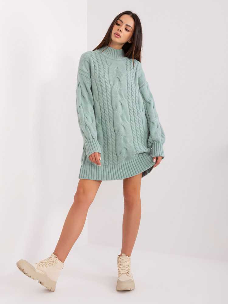 Wool Fashion Italia Megztinis-AT-SW-2367-1.35P-mint