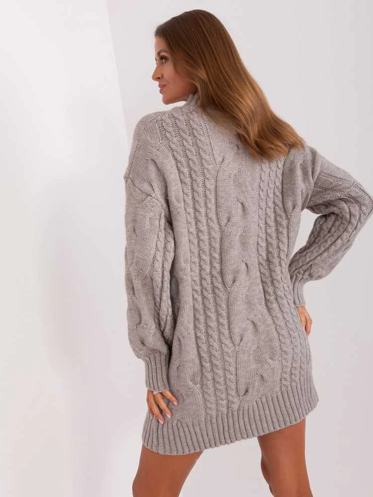 Wool Fashion Italia Megztinis-AT-SW-2367-1.35P-pilkas