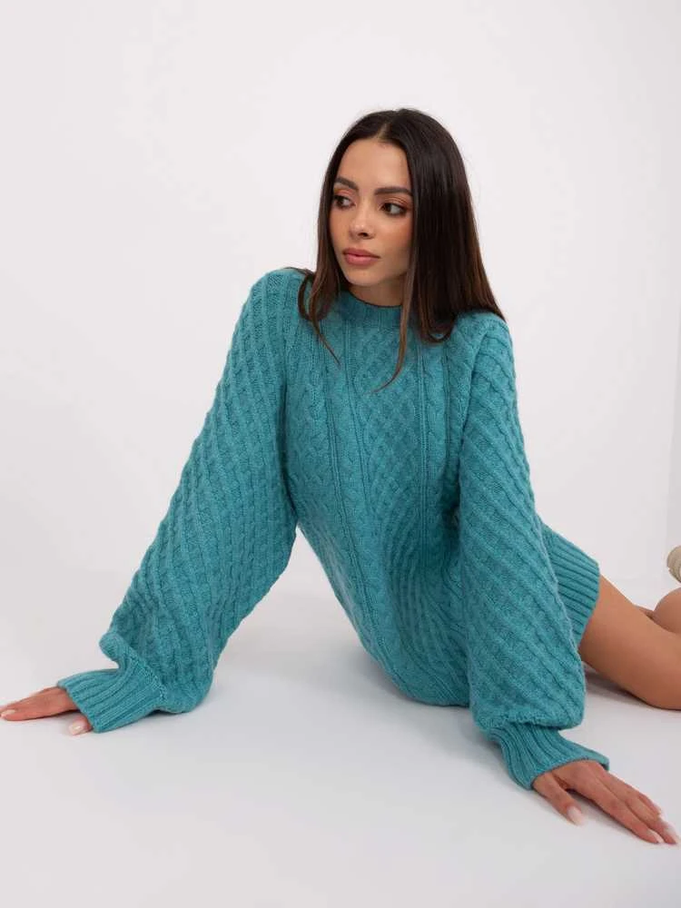 Wool Fashion Italia Megztinis-AT-SW-2367-2.64P-turkis