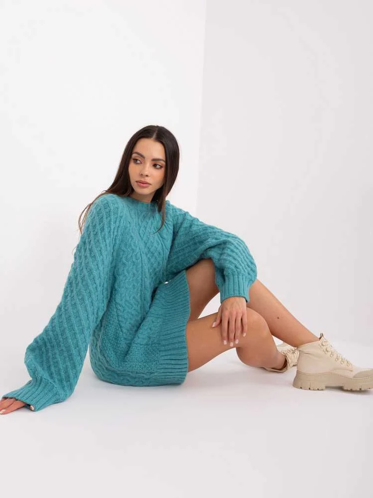 Wool Fashion Italia Megztinis-AT-SW-2367-2.64P-turkis