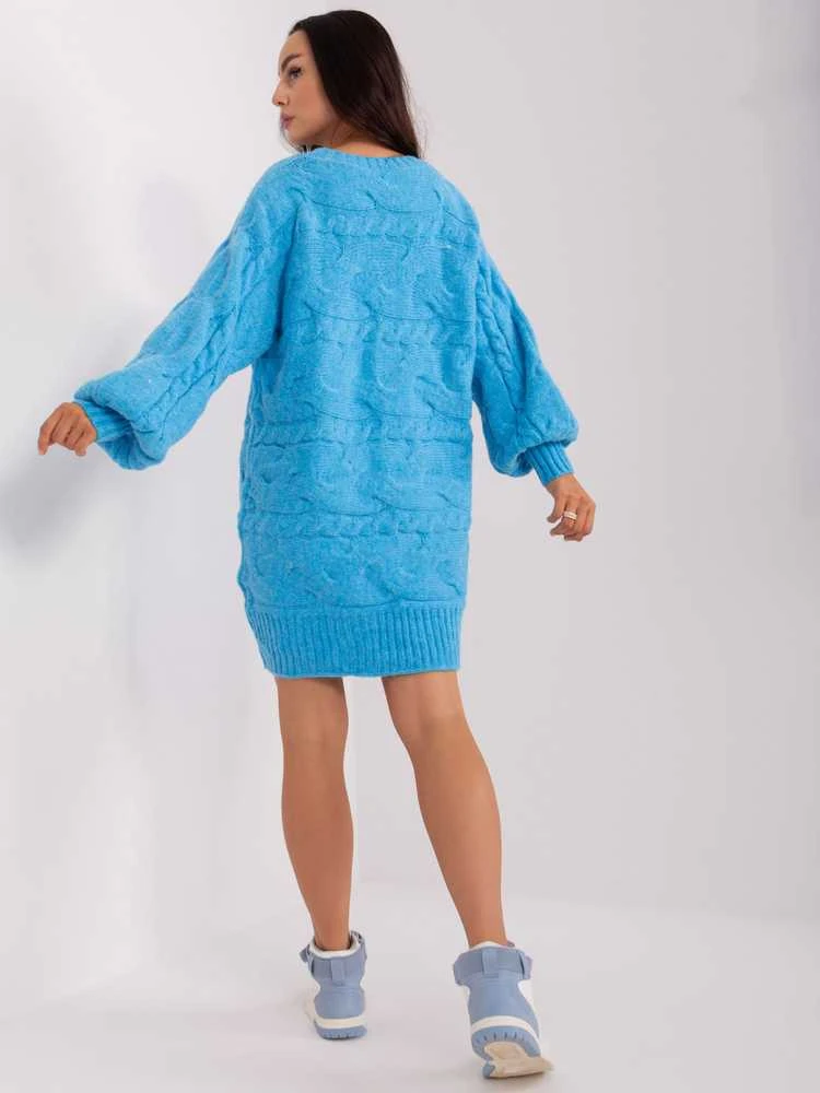 Wool Fashion Italia Megztinis-AT-SW-2367.76P-mėlynas