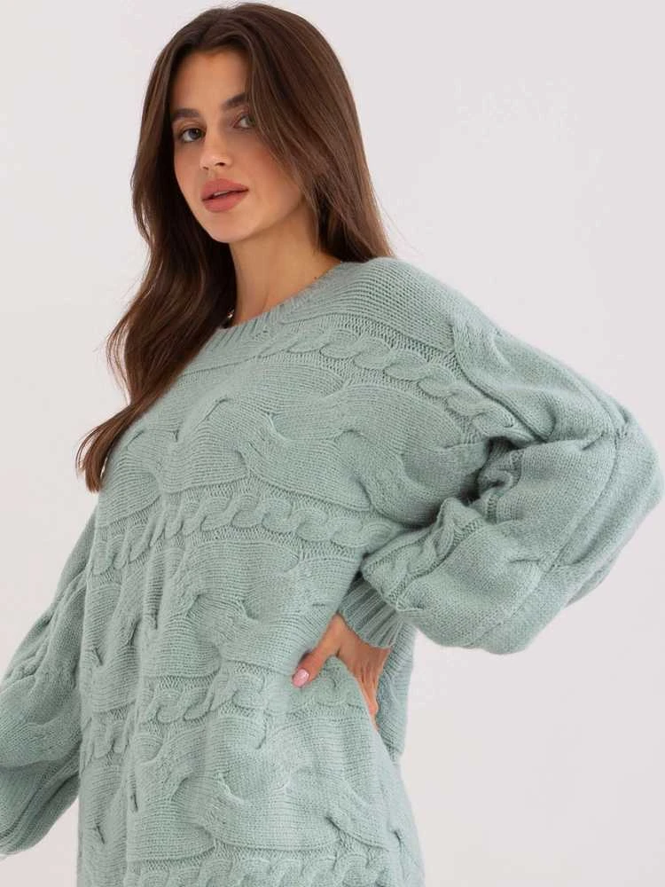 Wool Fashion Italia Megztinis-AT-SW-2367.76P-mint