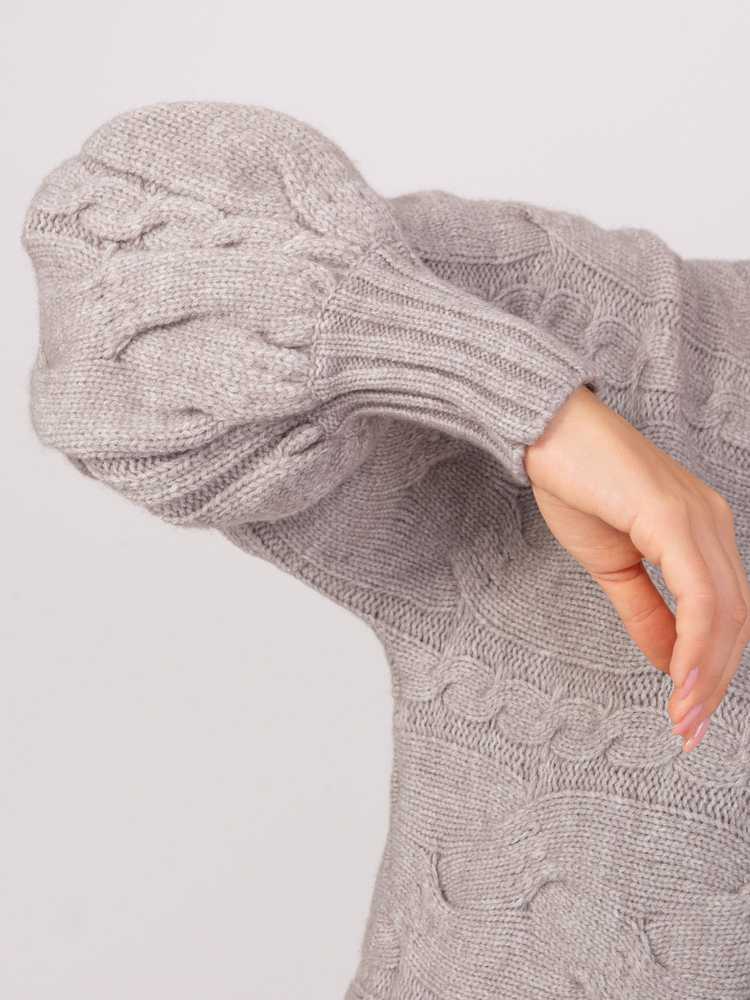 Wool Fashion Italia Megztinis-AT-SW-2367.76P-pilkas