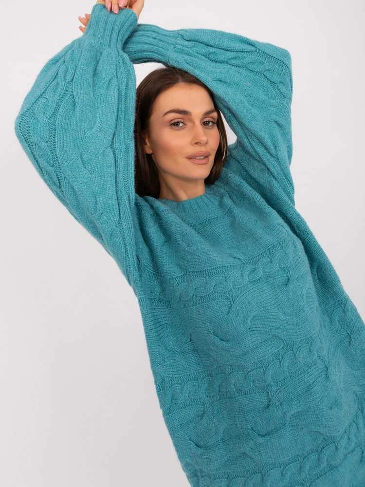 Wool Fashion Italia Megztinis-AT-SW-2367.76P-turkis