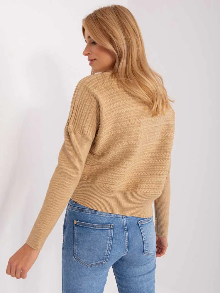 Wool Fashion Italia Megztinis-AT-SW-2368.36X-camel