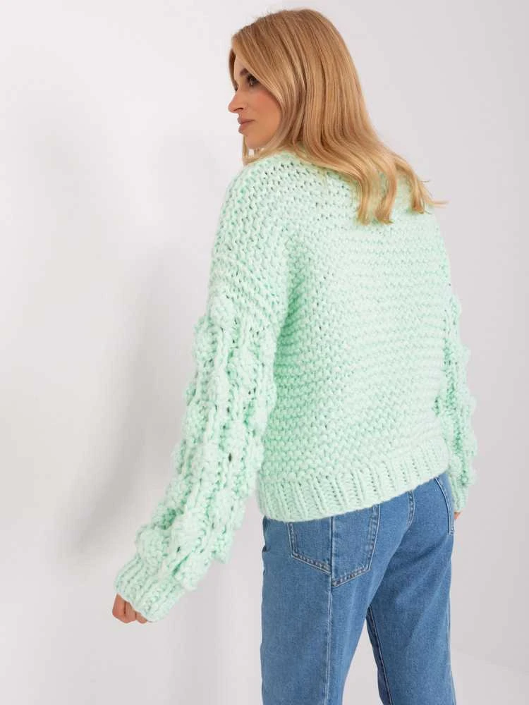 Wool Fashion Italia Megztinis-AT-SW-2382.97P-mint