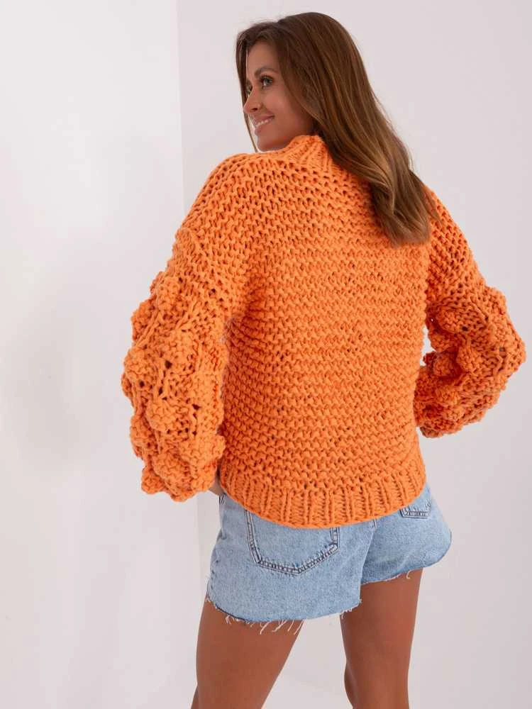 Wool Fashion Italia Megztinis-AT-SW-2382.97P-oranžinė
