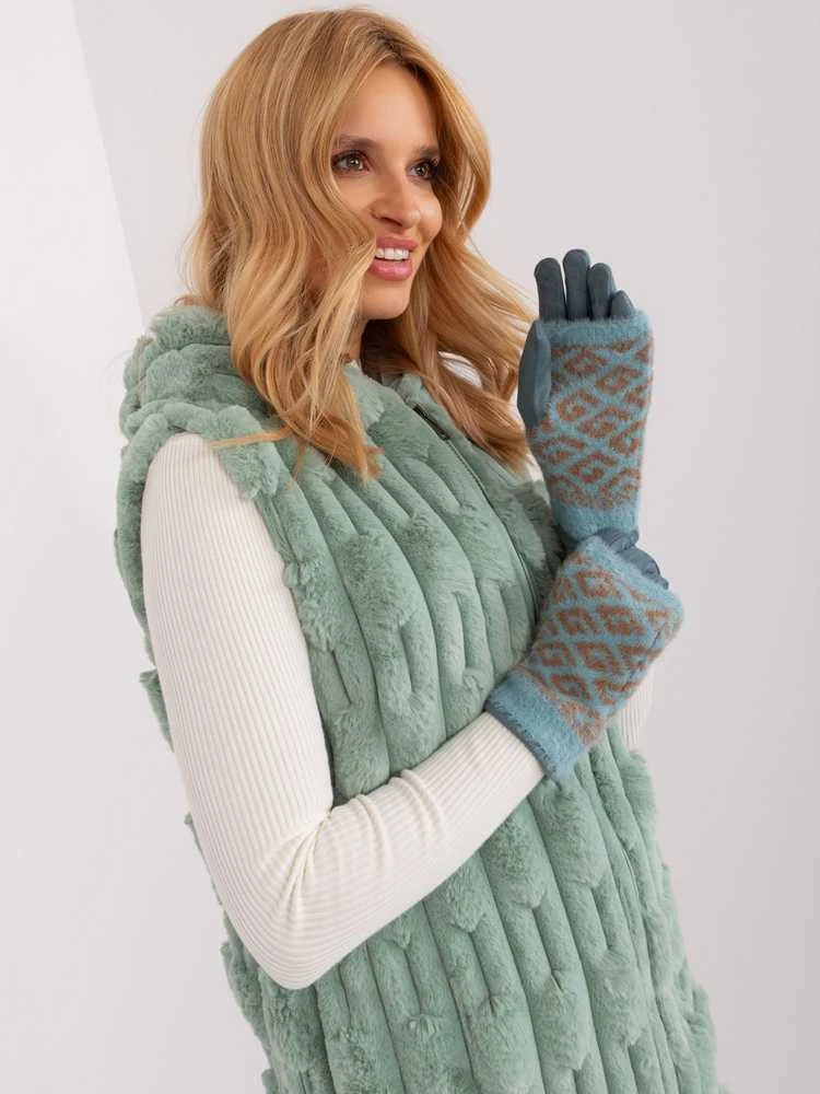 Wool Fashion Italia Pirštinės-AT-RK-2310.93-mint