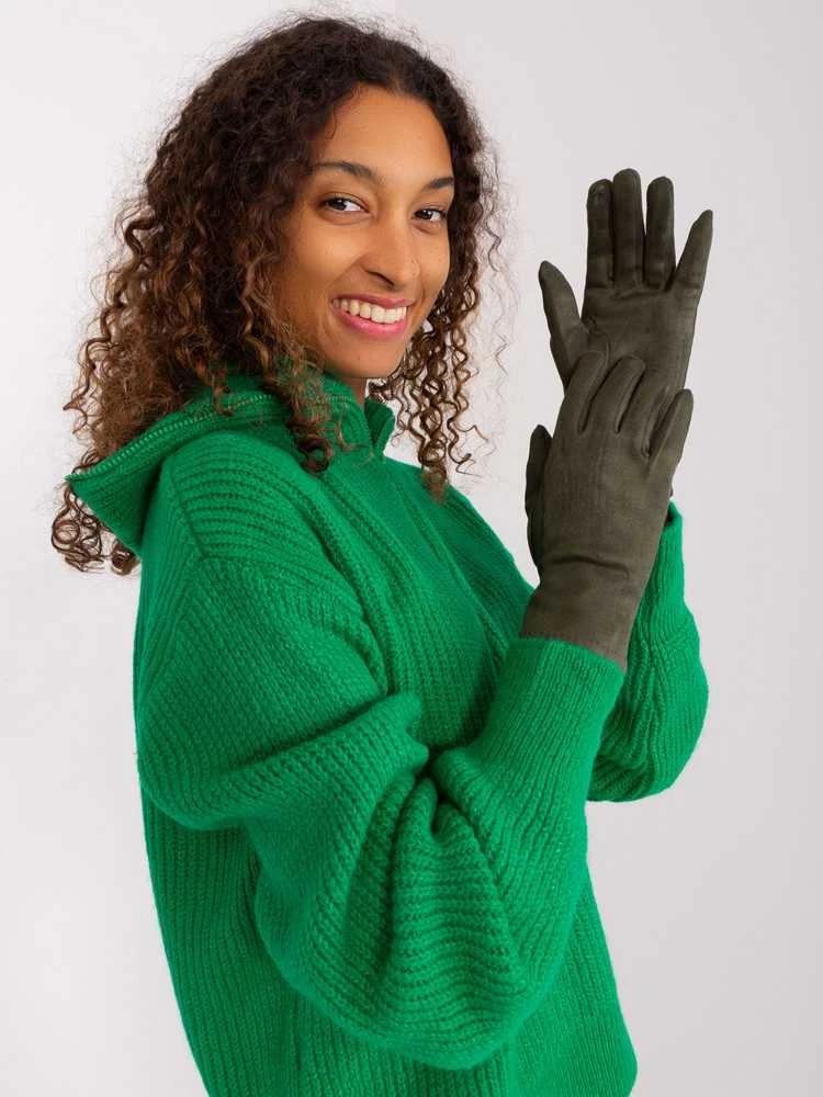 Wool Fashion Italia Pirštinės-AT-RK-2370.96-khaki