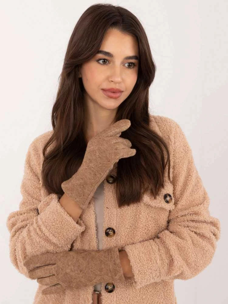 Wool Fashion Italia Pirštinės-AT-RK-23901.22-kupranugaris