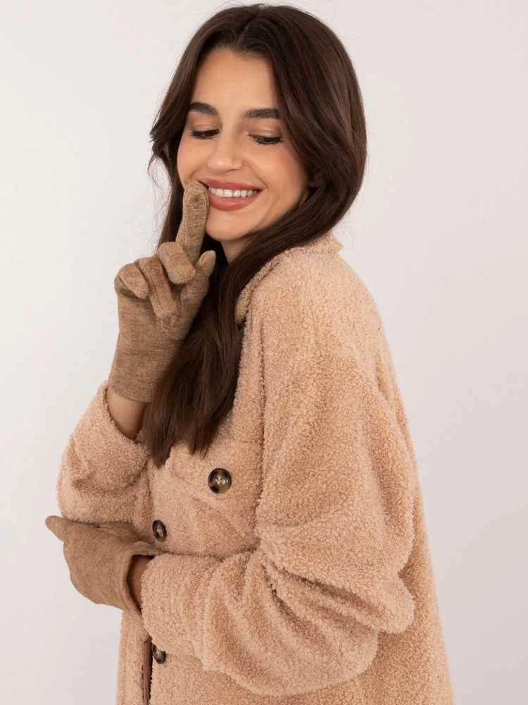 Wool Fashion Italia Pirštinės-AT-RK-23901.22-kupranugaris