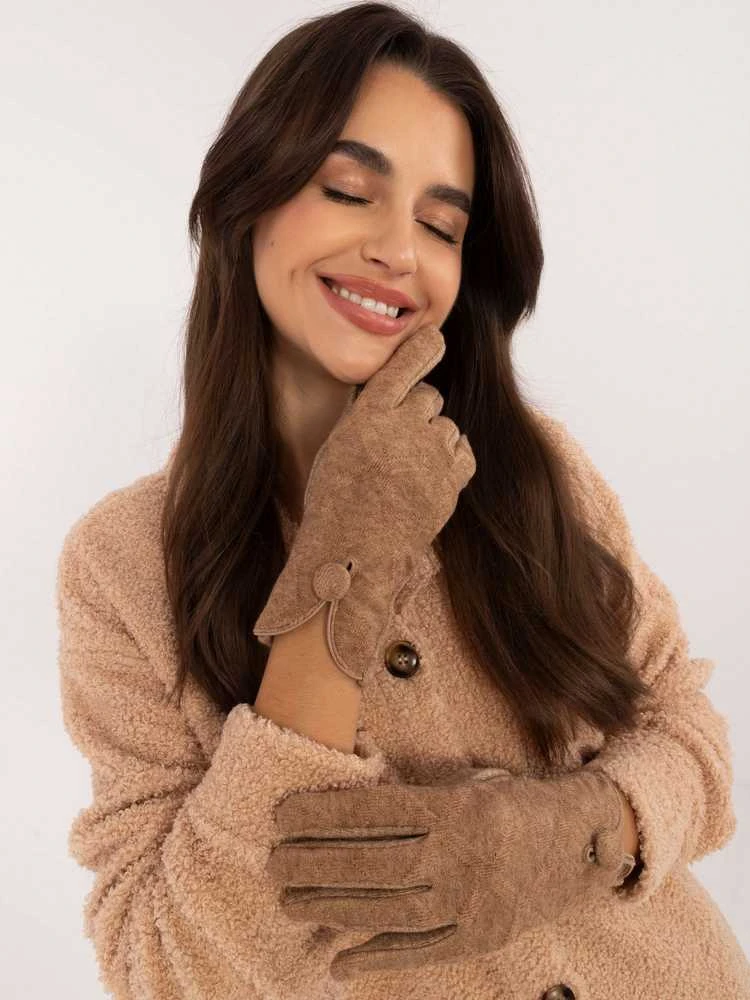 Wool Fashion Italia Pirštinės-AT-RK-23903.55-kupranugariai