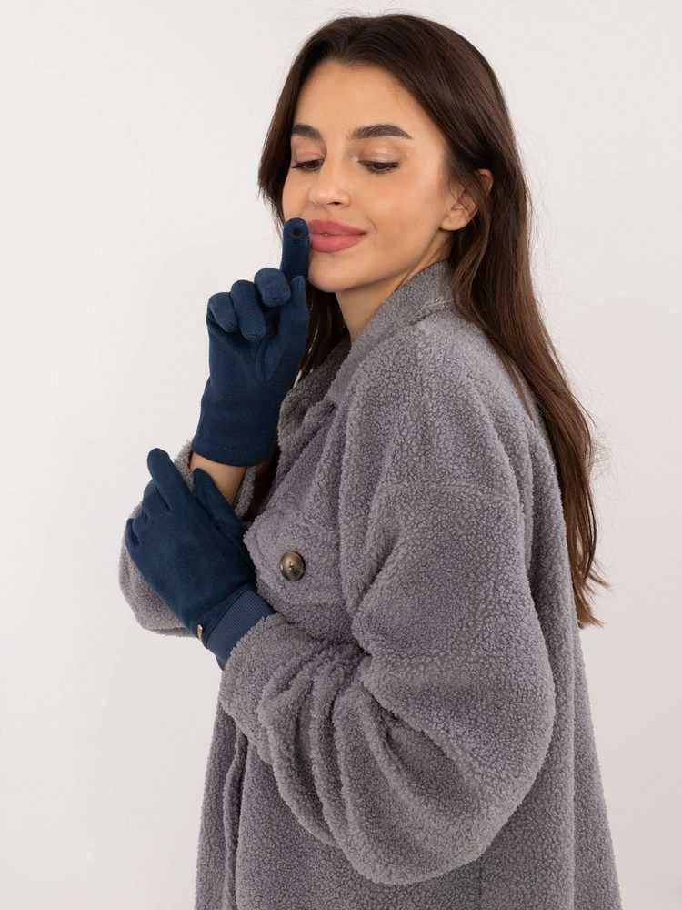 Wool Fashion Italia Pirštinės-AT-RK-23905.03X-marine