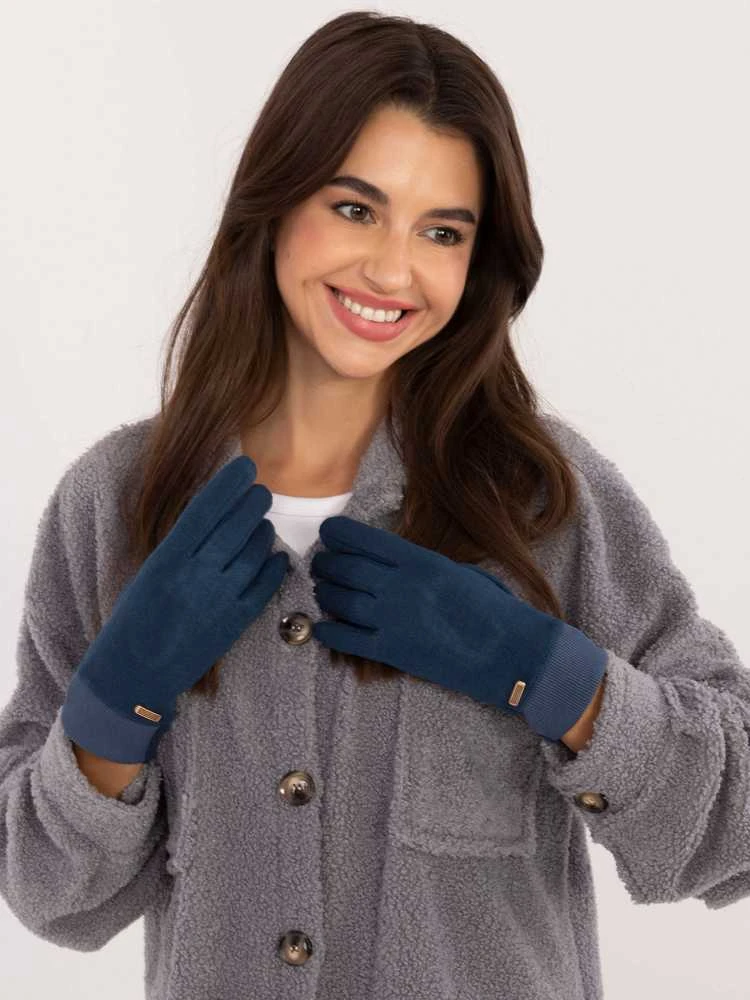 Wool Fashion Italia Pirštinės-AT-RK-23905.03X-marine