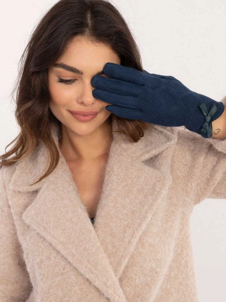Wool Fashion Italia Pirštinės-AT-RK-239301.10X-marine