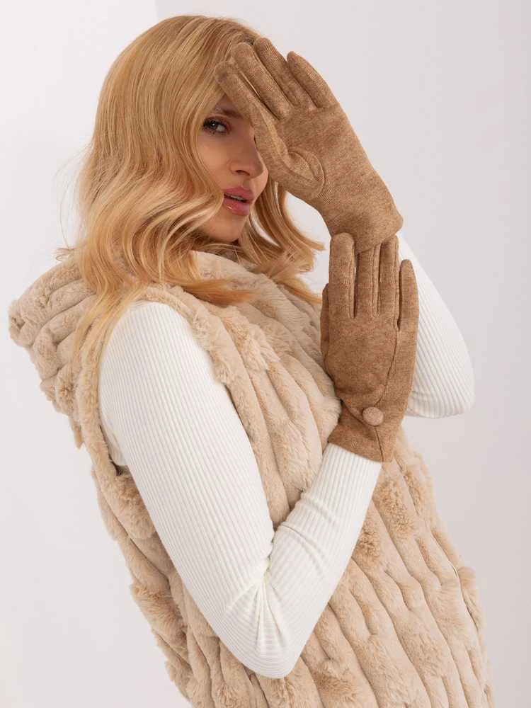 Wool Fashion Italia Pirštinės-AT-RK-239501.10-kupranugariai