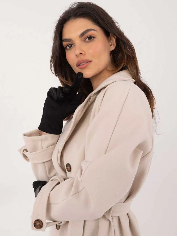 Wool Fashion Italia Pirštinės-AT-RK-239805.95-juoda