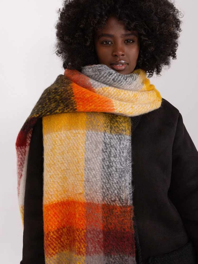 Wool Fashion Italia Šalikas-AT-SZ-2313.31-oranžinė
