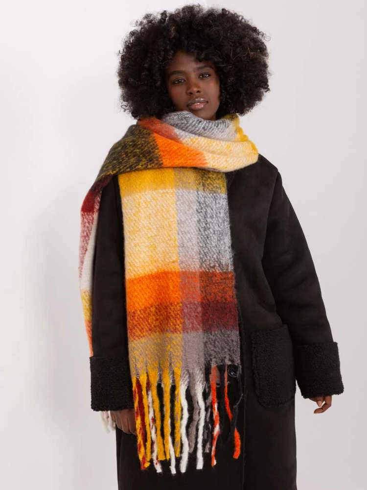 Wool Fashion Italia Šalikas-AT-SZ-2313.31-oranžinė